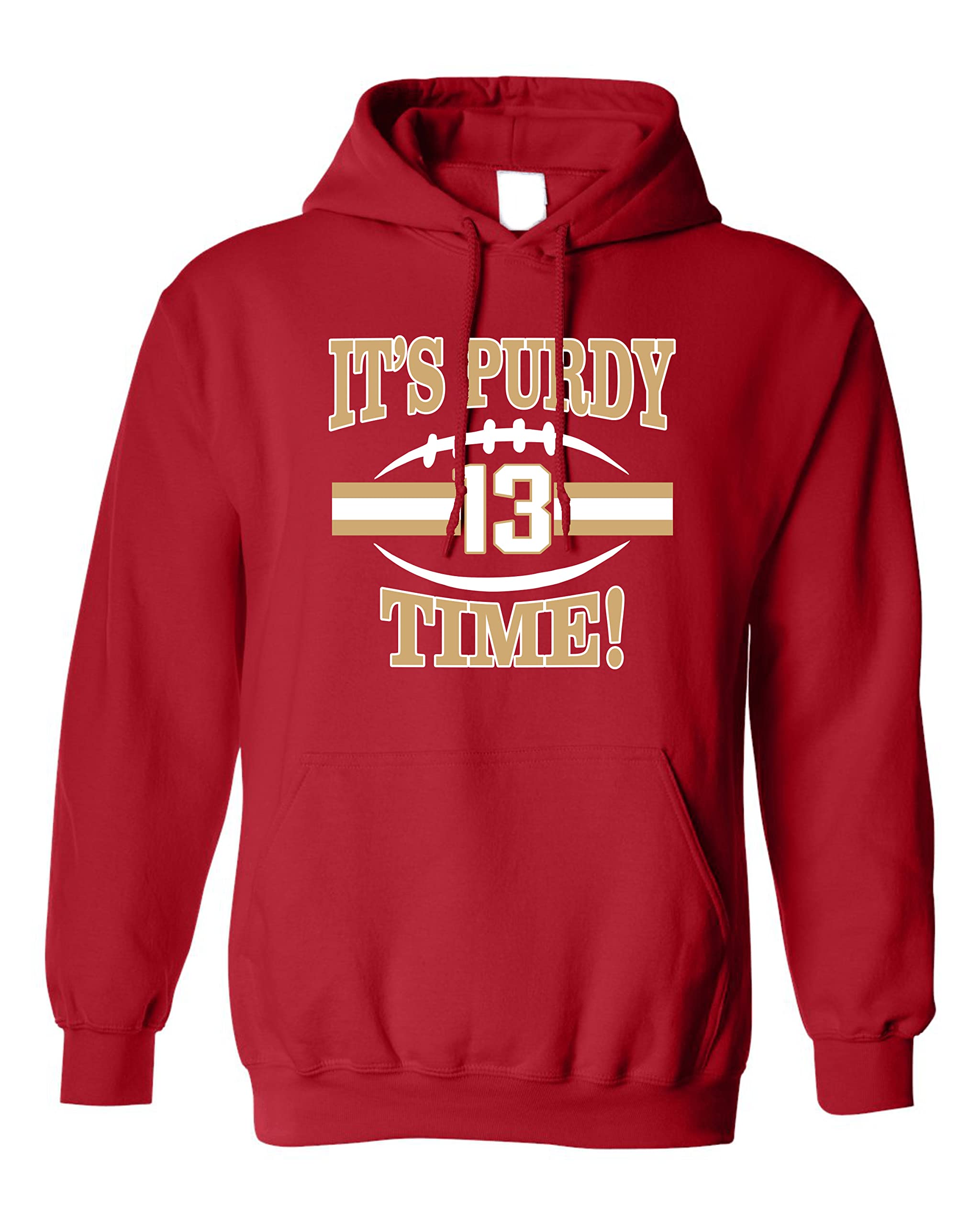 Squatch King ThreadsIt's Purdy Time! Mens Sweatshirt Hoodie