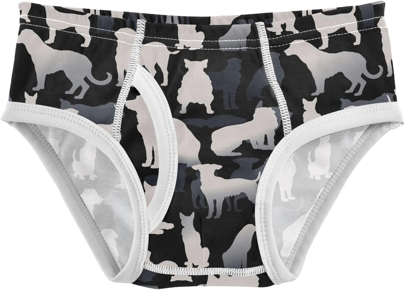 visesunny Boys Training Underwear Dogs Puppy Shadow Breathe Cotton Potty Briefs Size 2T-8Y for Toddler