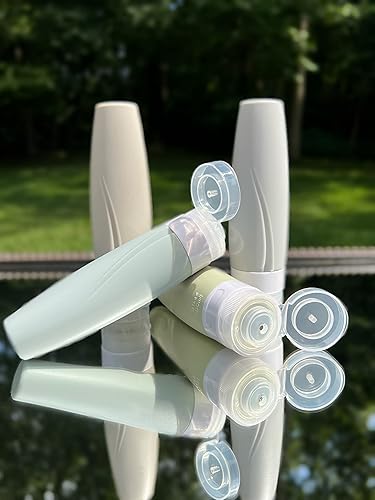 Miniatura 3 de Juego de 4 botellas de viaje  Aprobado por la TSA  Contenedores recargables a prueba de fugas  Accesorios de viaje