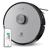 Robô Aspirador de Pó Inteligente AMG-R3 PRO 3 em 1 Varre, Aspira e Passa Pano com Mapeamento a Laser LDS, Compatível com Alexa e Google, Wi-Fi, App e Controle Remoto Panda Plus Bivolt (Cinza) — imagem 1