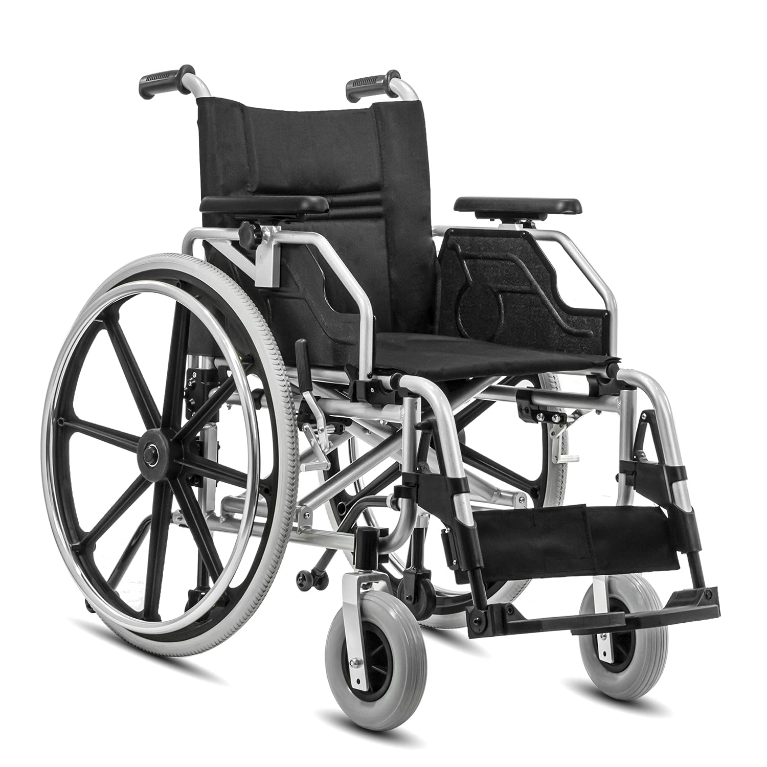 KosmoCare Aluminium Quick Release Self Propelled Wheelchair (Black) - Review, Price and Buying Guide