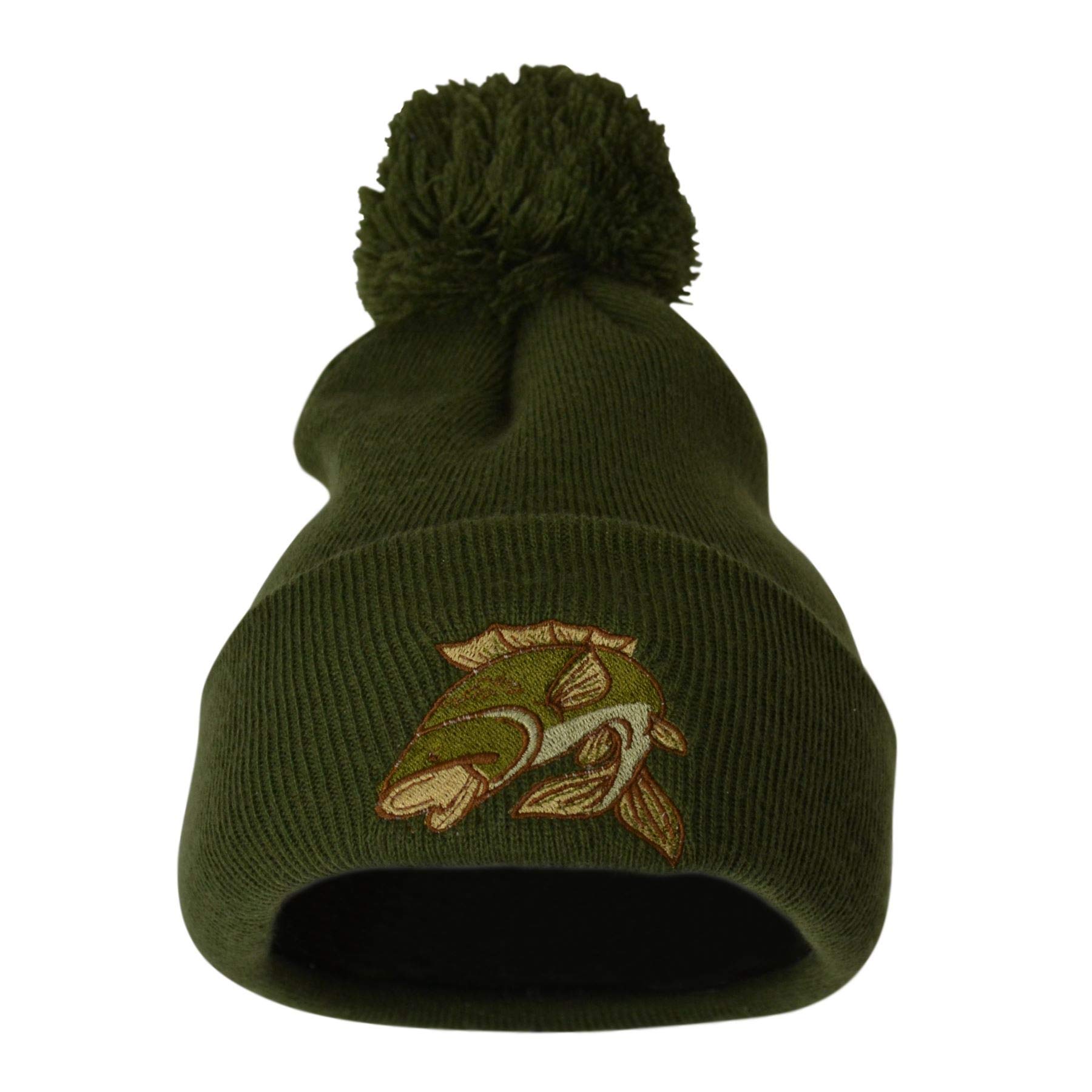 Bang Tidy ClothingFishing Beanie Hats Knit Cap Beanies Embroidered Carp Fish Hat Gifts for Men