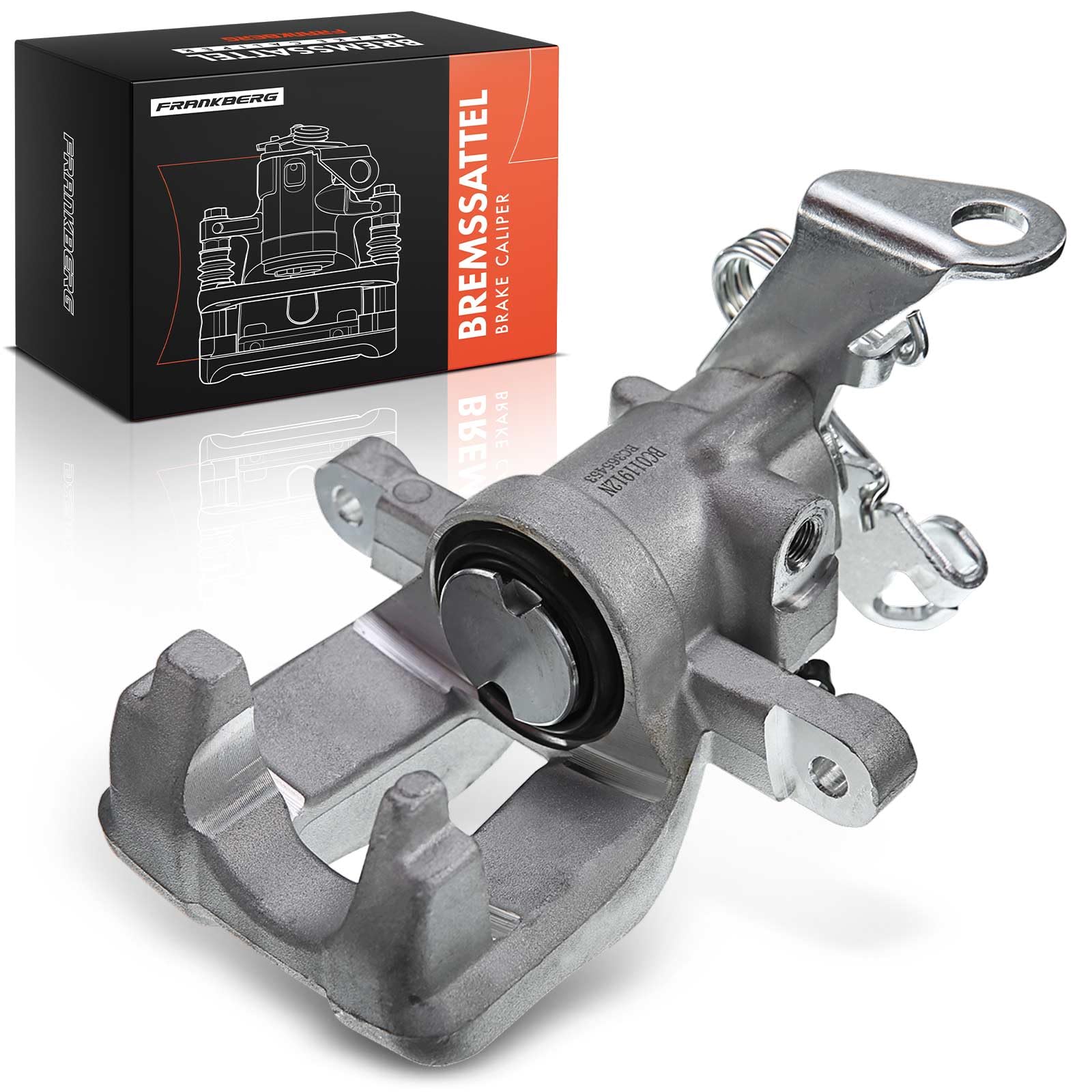Frankberg Bremssattel Bremszange Hinten Links Aluminium Kompatibel mit Grande Punto 199 Grande Punto Punto 199 Punto Punto Evo 199 Corsa D S07 Replace# 77363937
