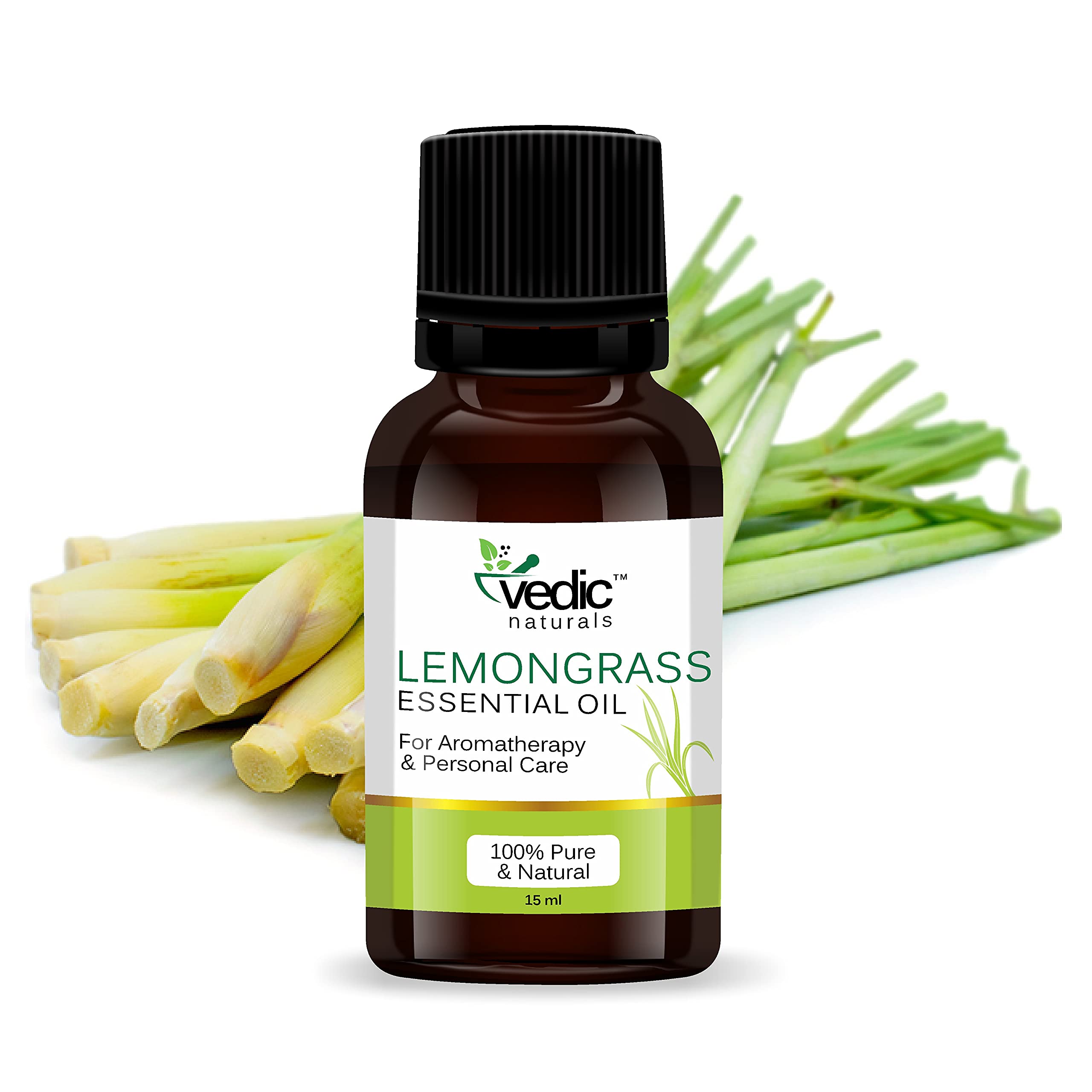Vedic Naturals Lemongrass Essential Oil For Hair and Skin,Aromatherapy & Personal care 100% Natural & Pure – 15 ml (B091FH5BDG) Amazon Price History, Amazon Price Tracker