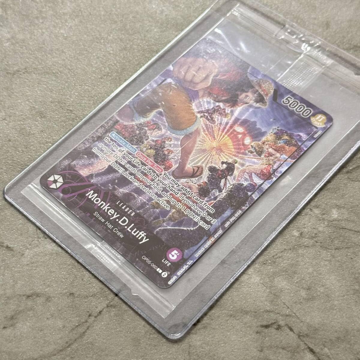 Amazon.co.jp: PSA限定 ルフィPSAマガジン プロモ ワンピースカード 