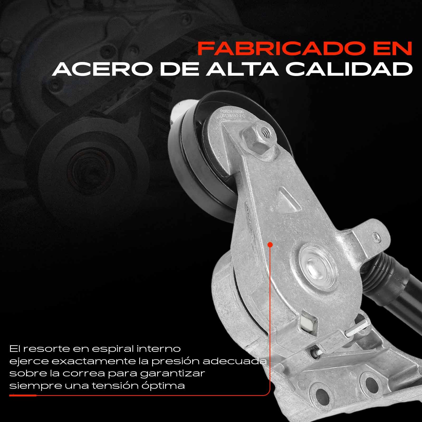 Frankberg Polea guía de rodillos Diesel Compatible con Golf IV 1J1 1.9L O.c.t.a.v.i.a I Combi 1U5 1.9L A3 8L1 1.9L Leon 1M1 1.9L O.c.t.a.v.i.a I 1U2 1.9L Replace# 038903315C