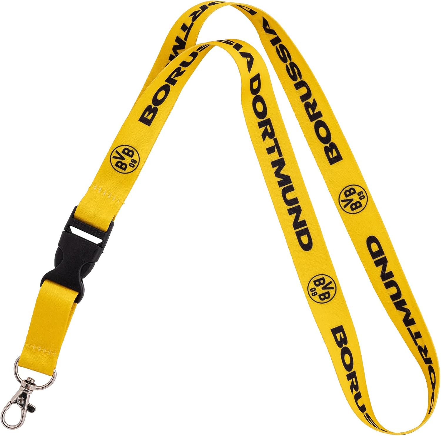 Desert Cactus Borussia Dortmund FC Lanyard BVB German Germany Die Schwarzgelben Soccer Team Car Keys ID Badge Holder Keychain Detachable Breakaway Snap Buckle (Design D)
