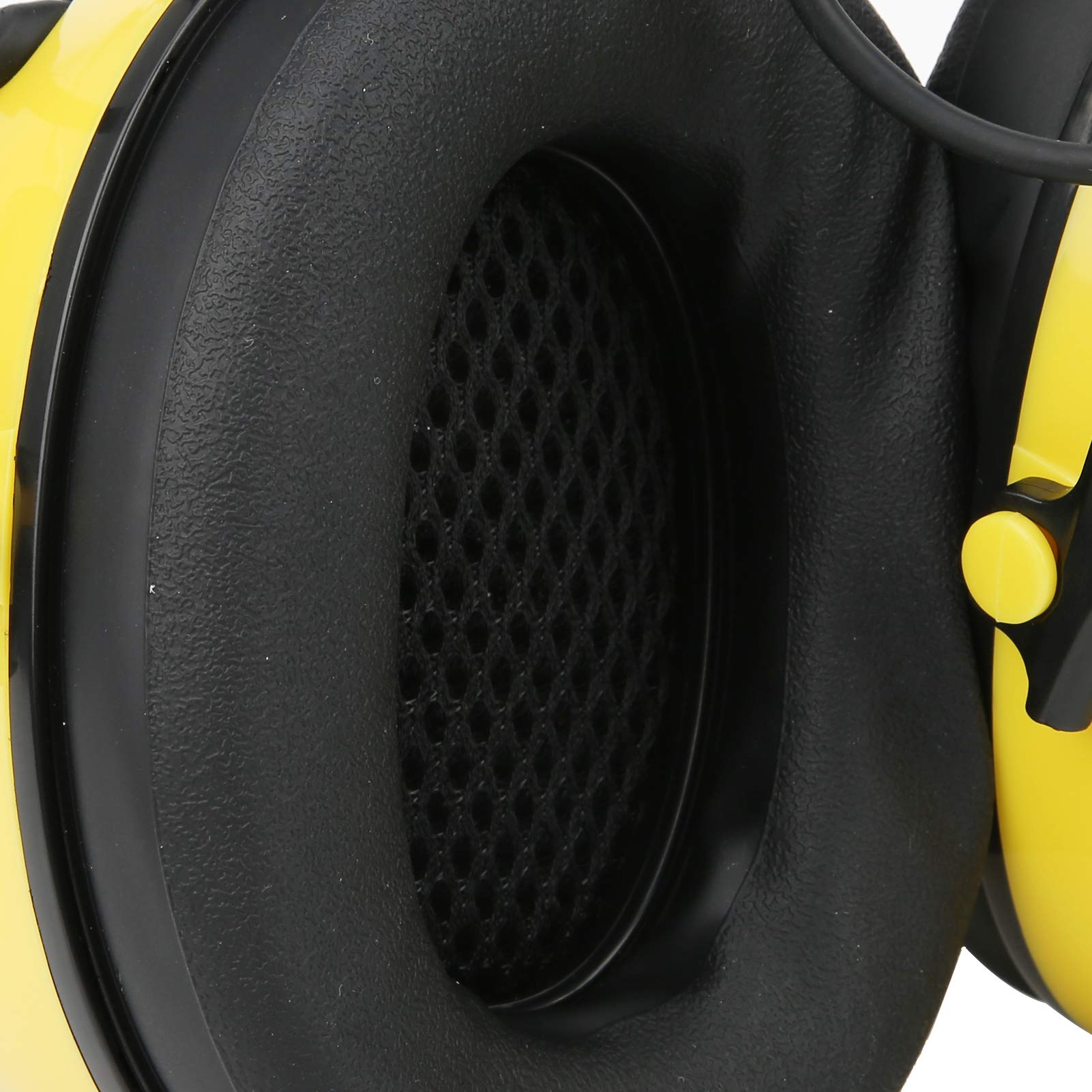 Orejeras Electrónicas con Reducción de Ruido, Auriculares Protectores Auditivos con Radio AM FM y Entrada de Audio, Diadema Ajustable para Caza y Tiro en la Construcción