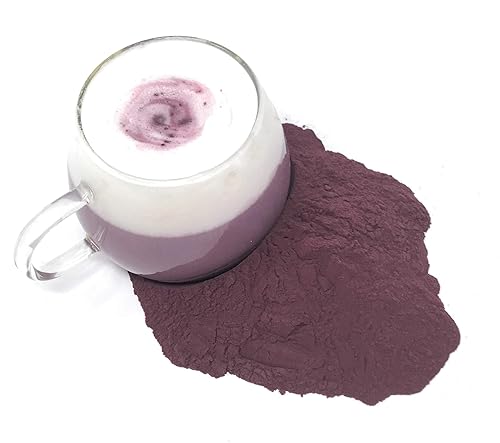 Miniatura 5 de Polvo de taro morado – Tinte natural para alimentos morado/violeta – Peso neto: 2.65 oz / 75 g – Tinte alimenticio violeta para helado, yogur