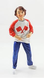 Melody Jane Dollhouse People Modern Boy in Jeans 1:12 Scale Resin Figure