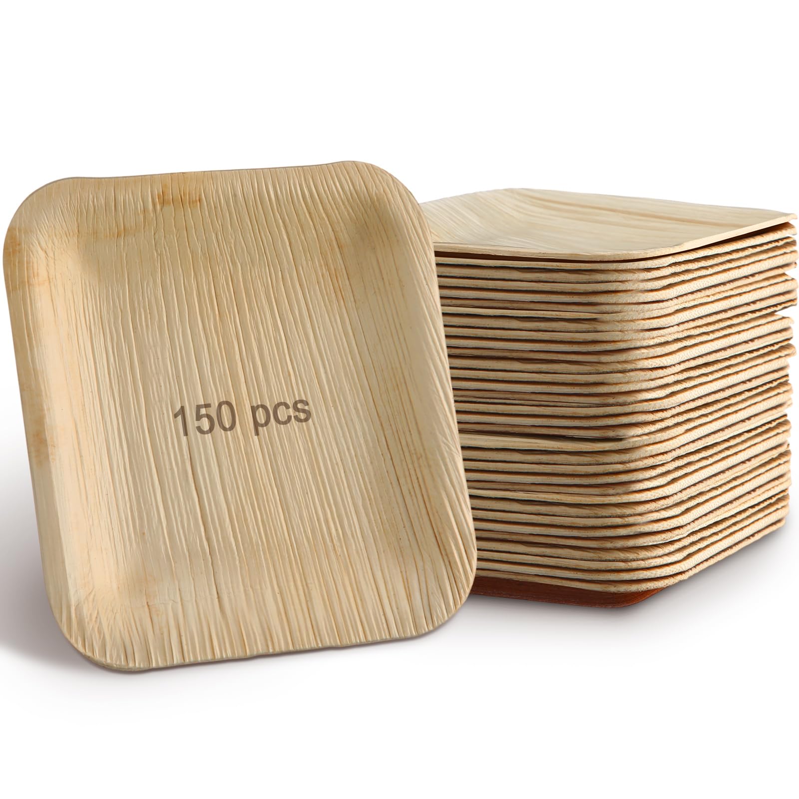 Amazon.com: Didaey 150 Pieces 4 Inch Palm Leaf Square Bamboo
