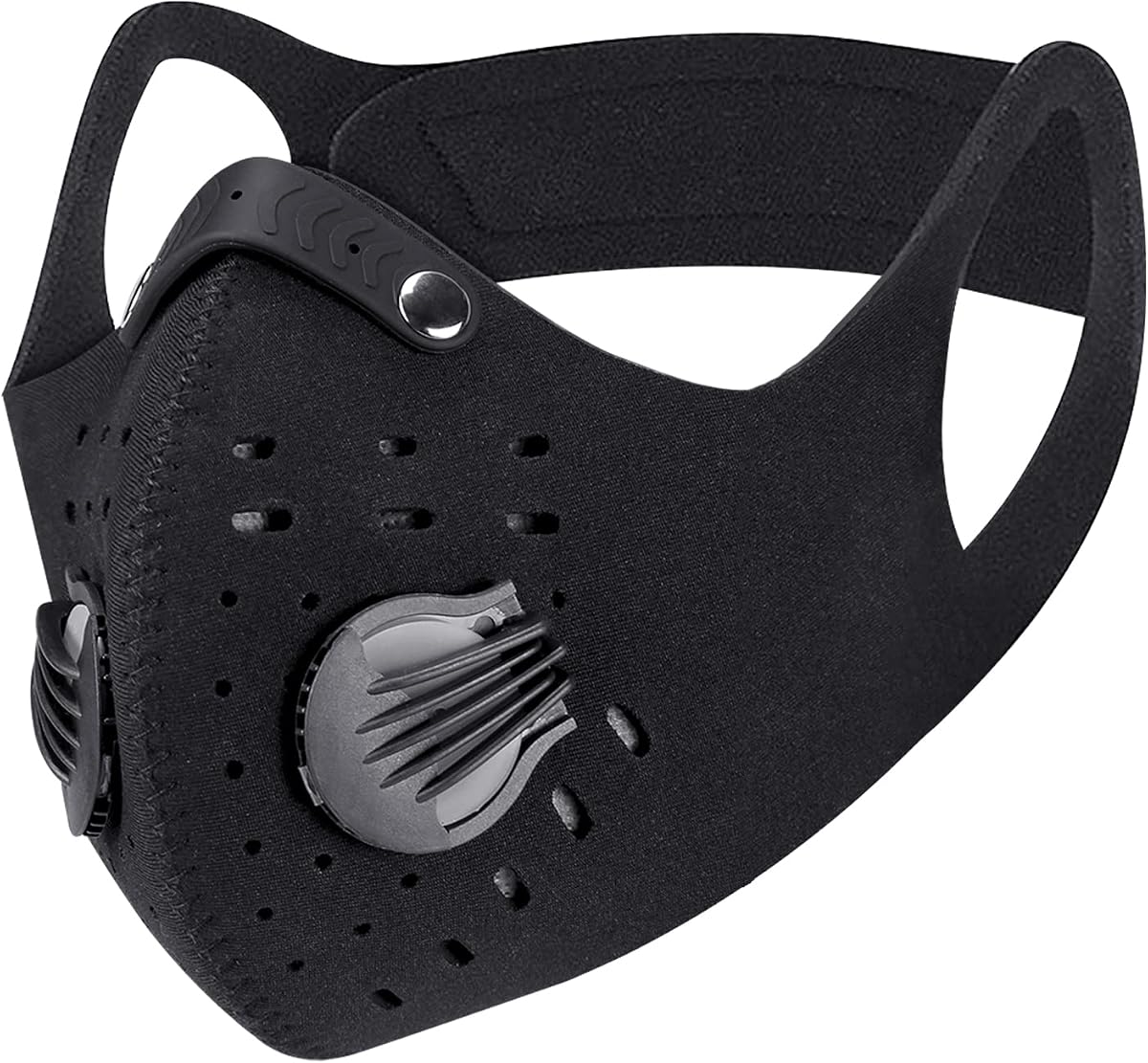 Dust Mouth Face Cover Half Face Sports Face Anti Dust Face Mouth Cover with Valve Reusable Shield Outdoor Facial