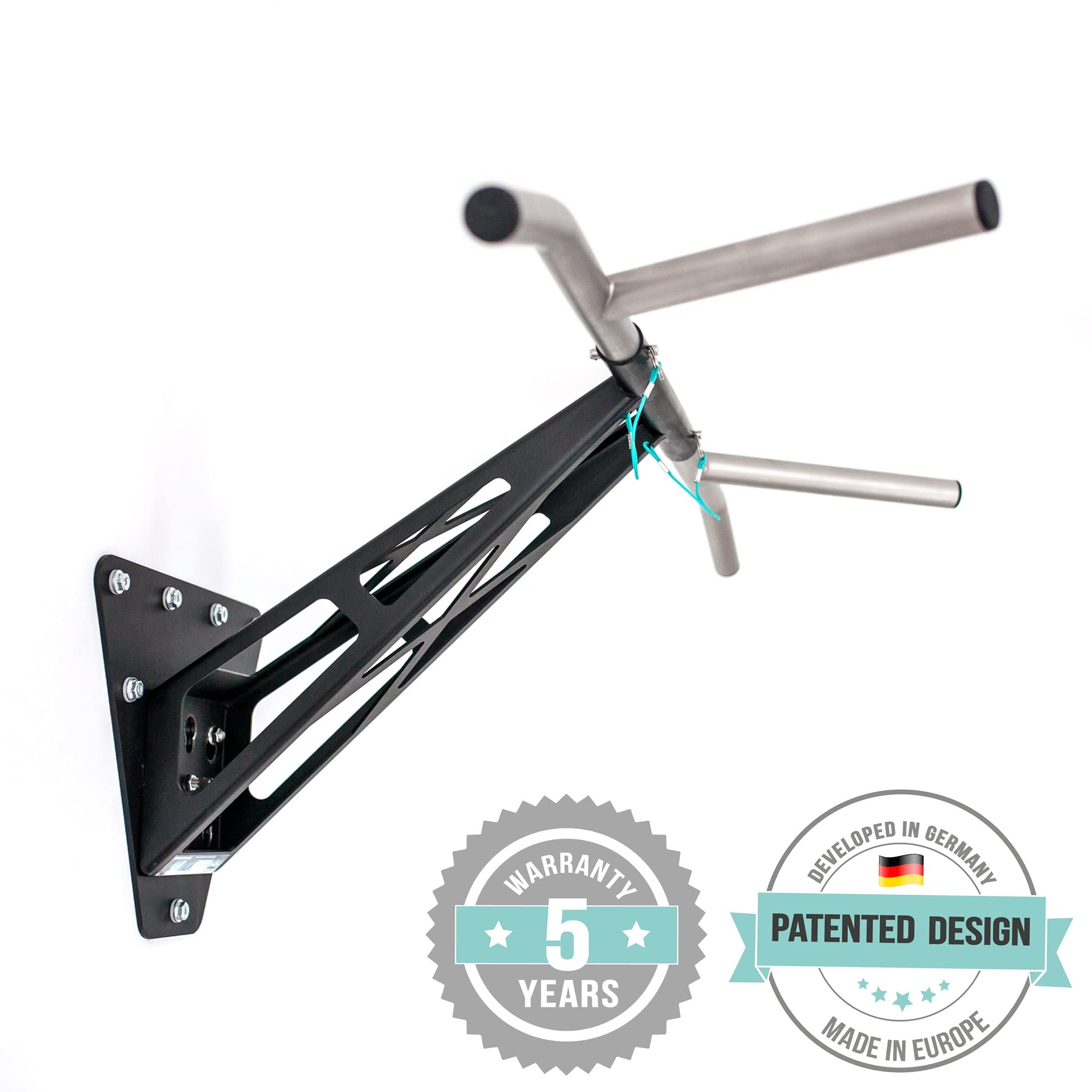 PULLUP & DIP Indoor & Outdoor Pull Up Dip Bar, Portable PullUp and Dip