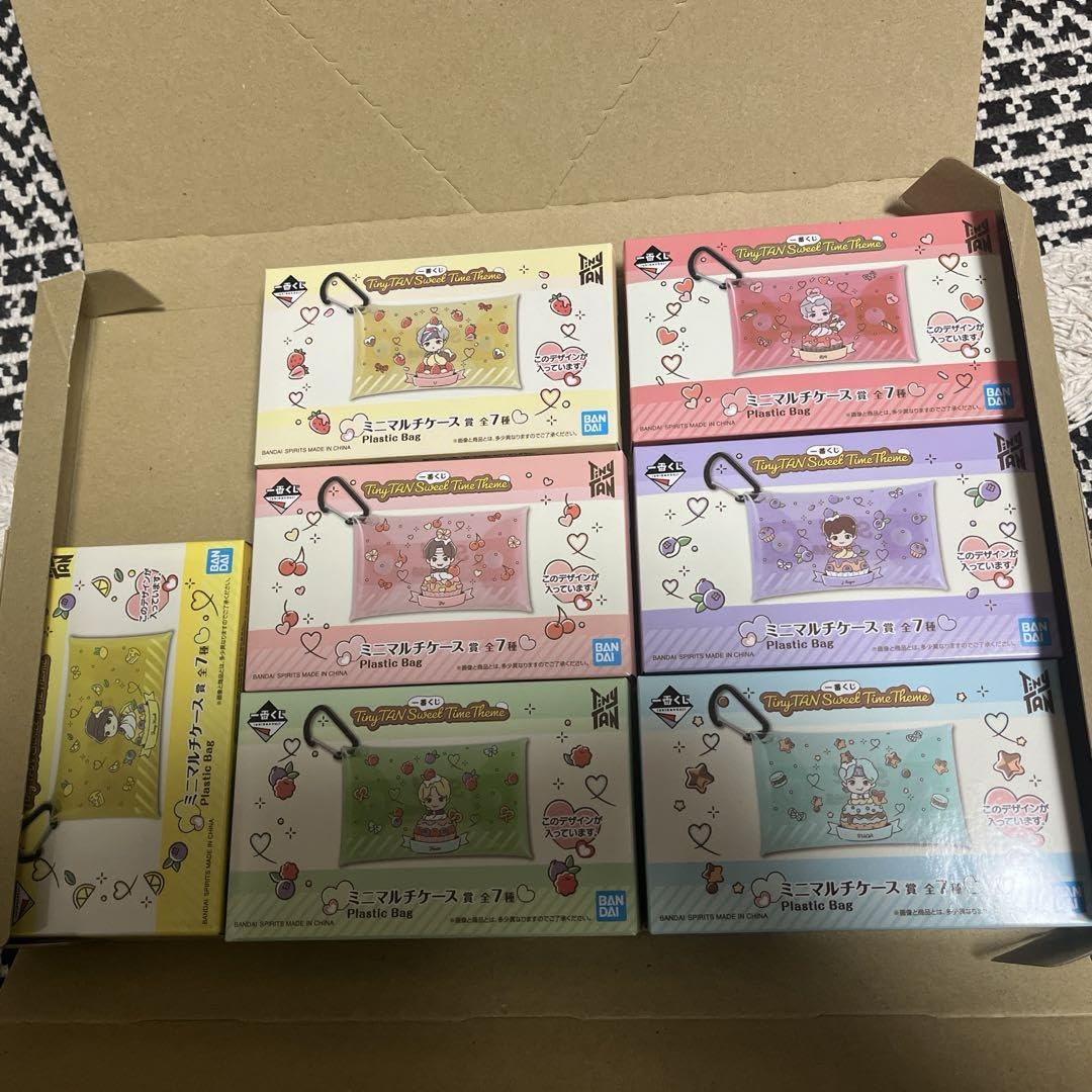 Amazon.co.jp: TINYTAN 一番くじ ミニマルチケース コンプ BTS : おもちゃ