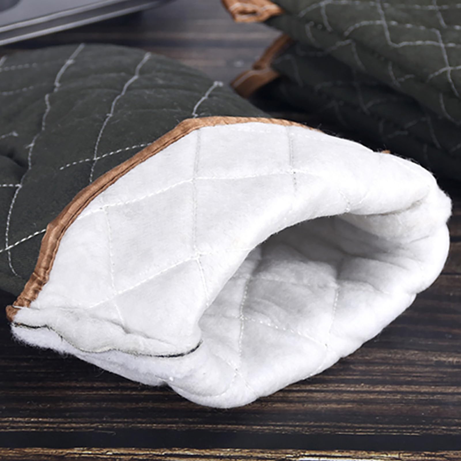 9 Paar Ofenhandschuhe – Extra Lang (25,4 Cm), Hitzebeständig & Gesteppt, In 9 Farben, Je 2 Stück