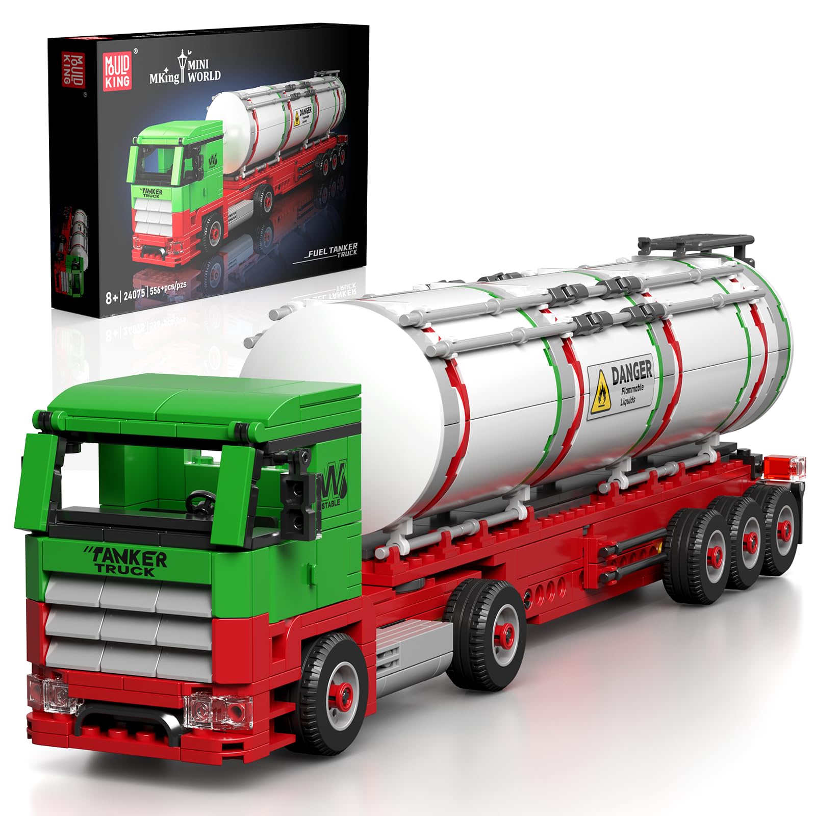 Mould King 24075 Construction Blocks for Trucks and Trucks