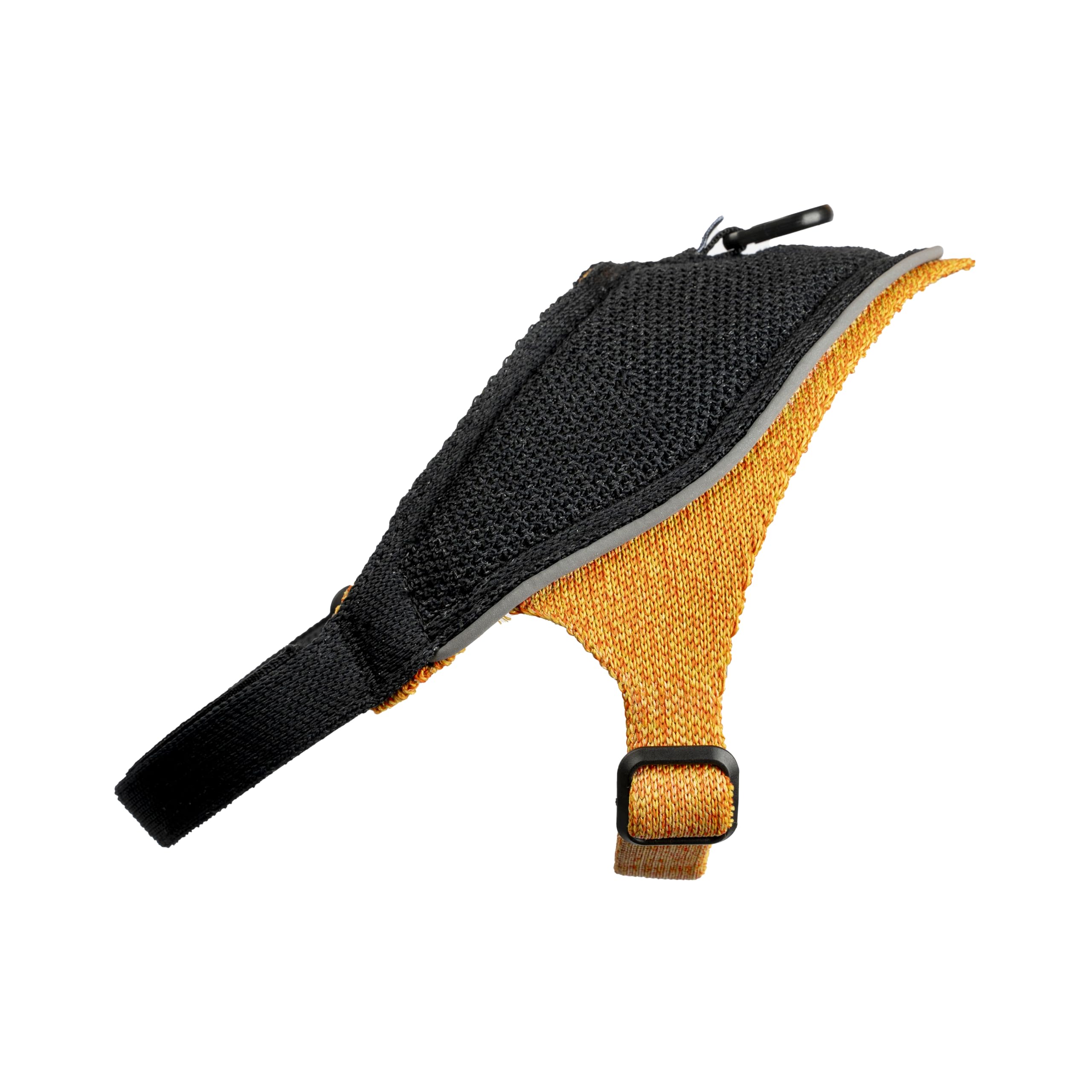 JK9 KnitFit Knitted Dog Harness, Size: S, Yellow-Black - Image 2