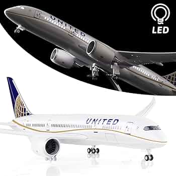 【新品】ユナイテッド航空 B787 (1:150) モデル Amazon.co.jp: ODddot ボーイング プロトタイプ