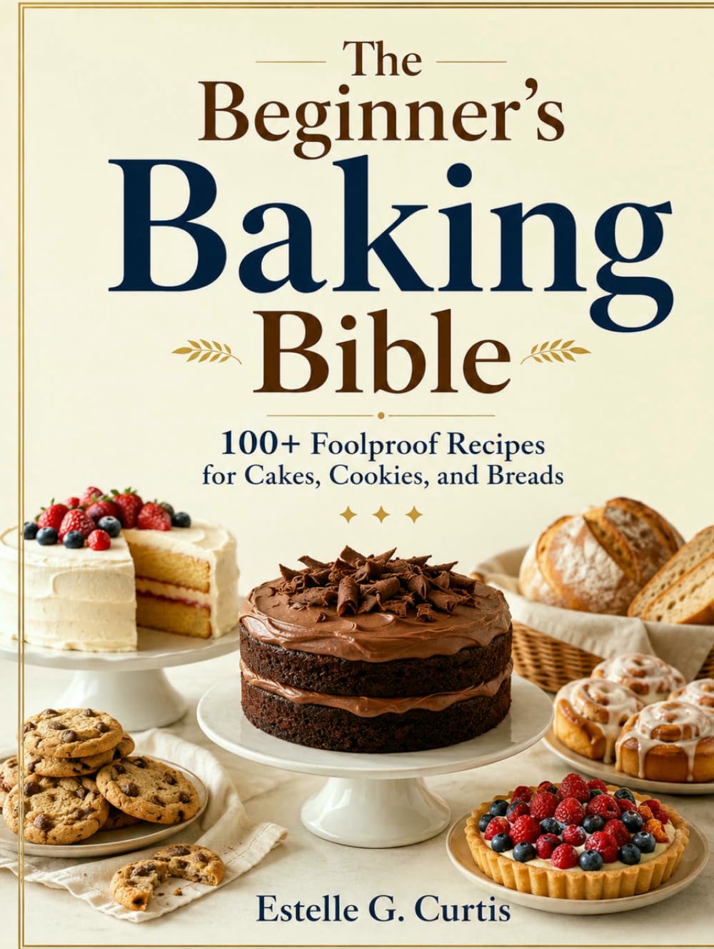 The Beginner's Baking Bible: 100+ Foolproof Recipes for Cakes, Cookies, and Breads
