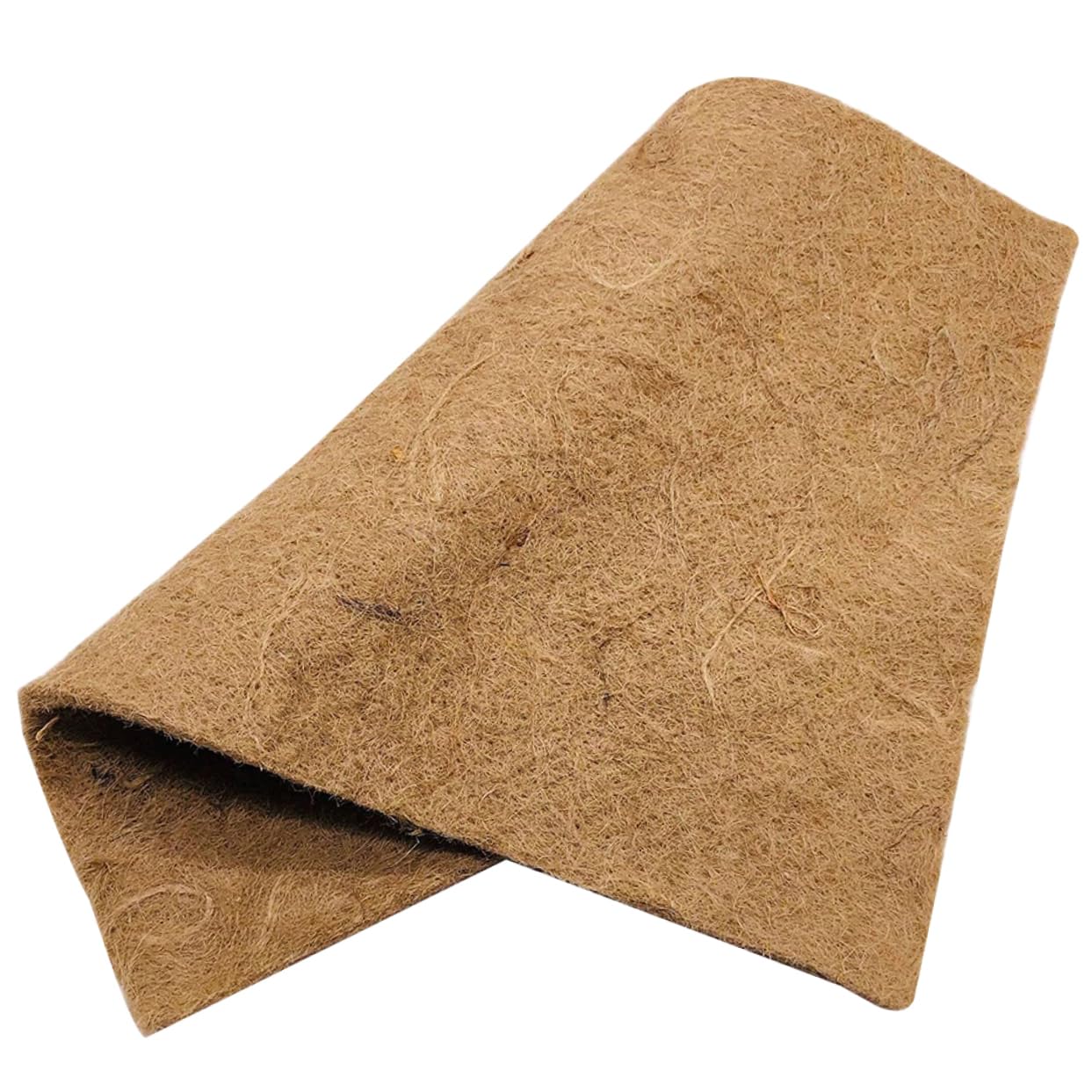 BUTIFULSIC Fiber Pad for Composting 60 * 40cm Coconuts Palm Mat Breathable Sturdy for Plant Growth Protection