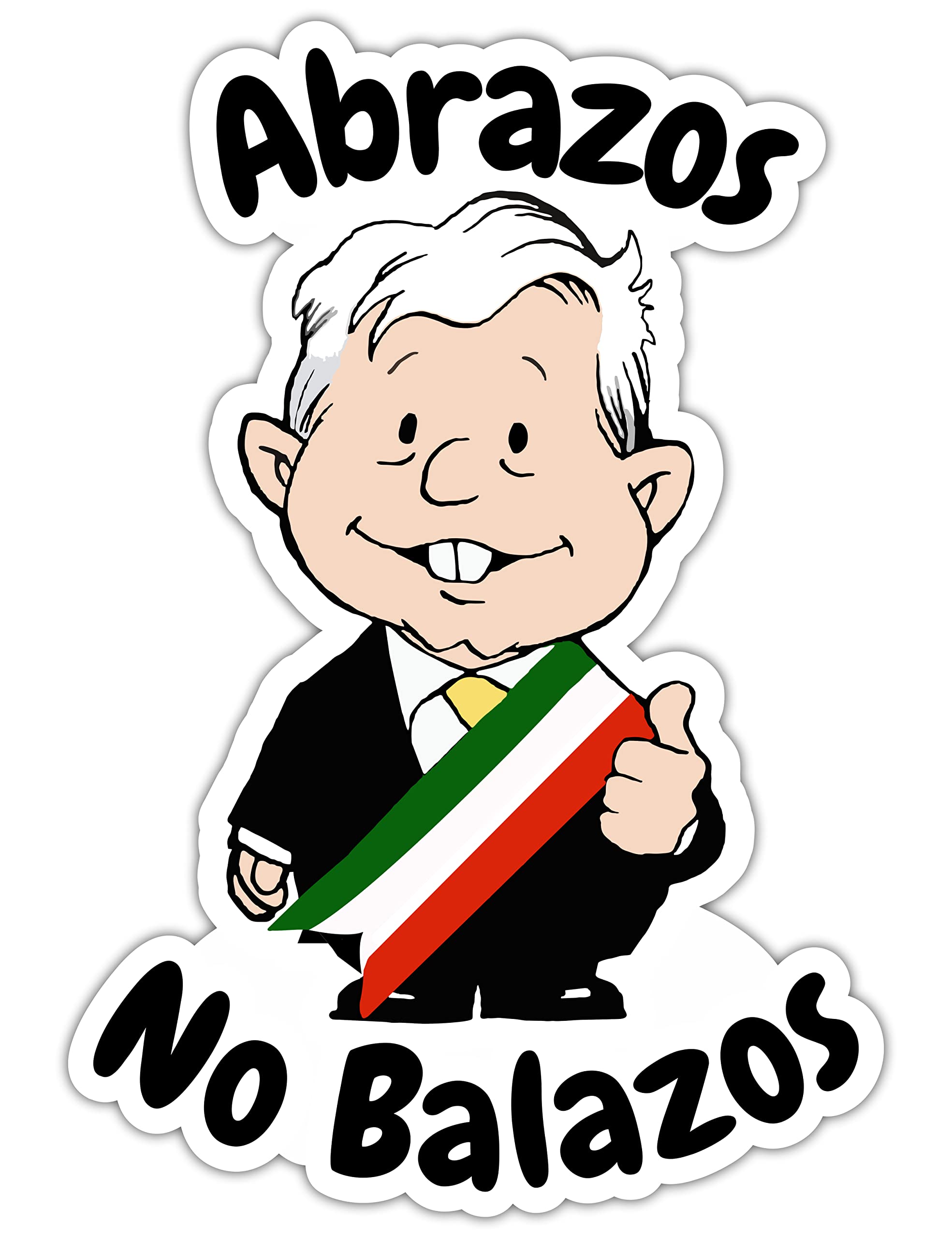MEXICANDOO AMLO 'Me Canso Ganso' Funny Cartoon Mug - 11 Oz Ceramic, Colorful Interior, Microwave & Dishwasher Safe - View #8