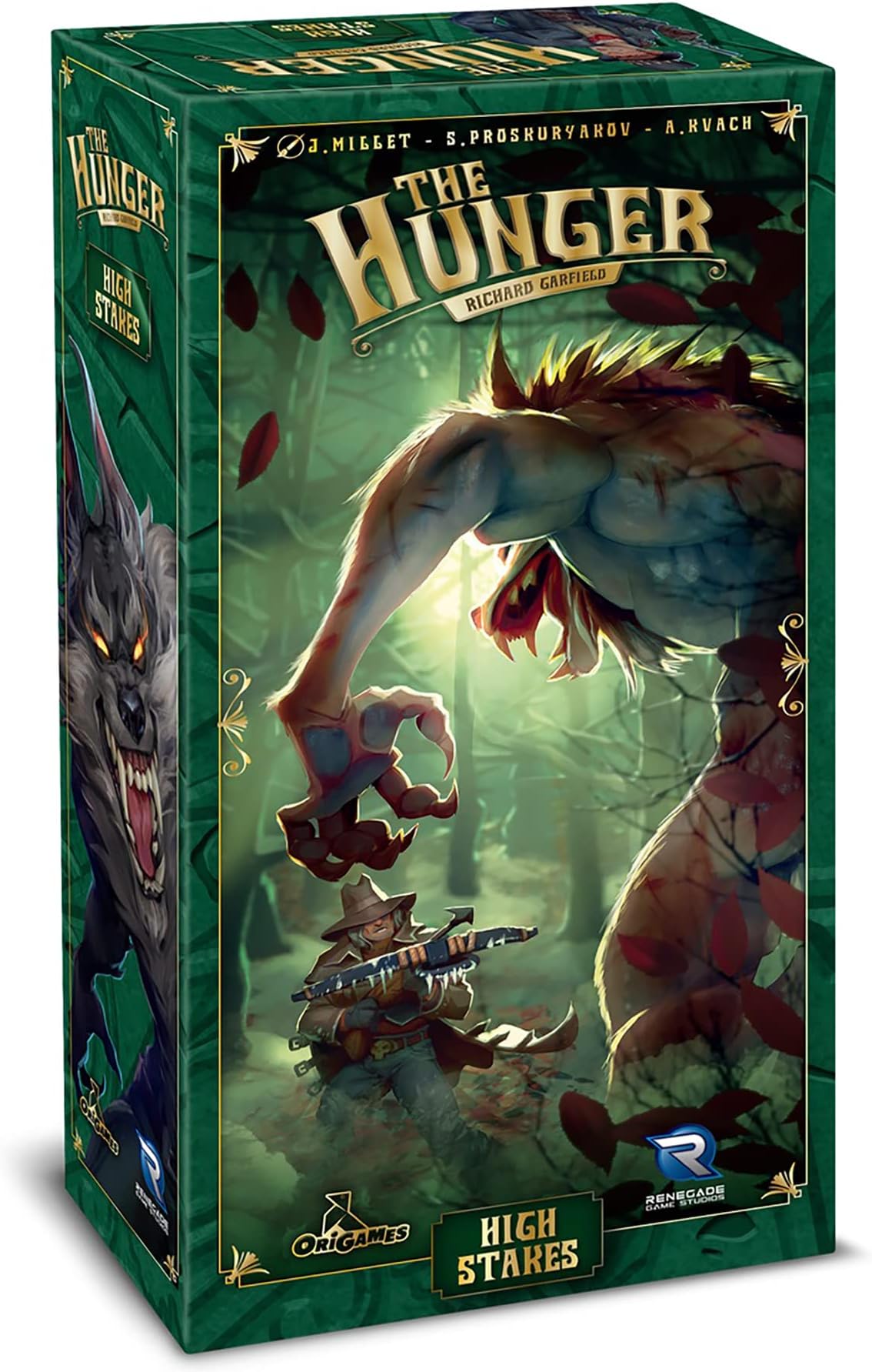 Renegade Game Studios The Hunger: High Stakes Expansion - Deck Building Game, Ages 12+, 2-6 Players, 60 Min