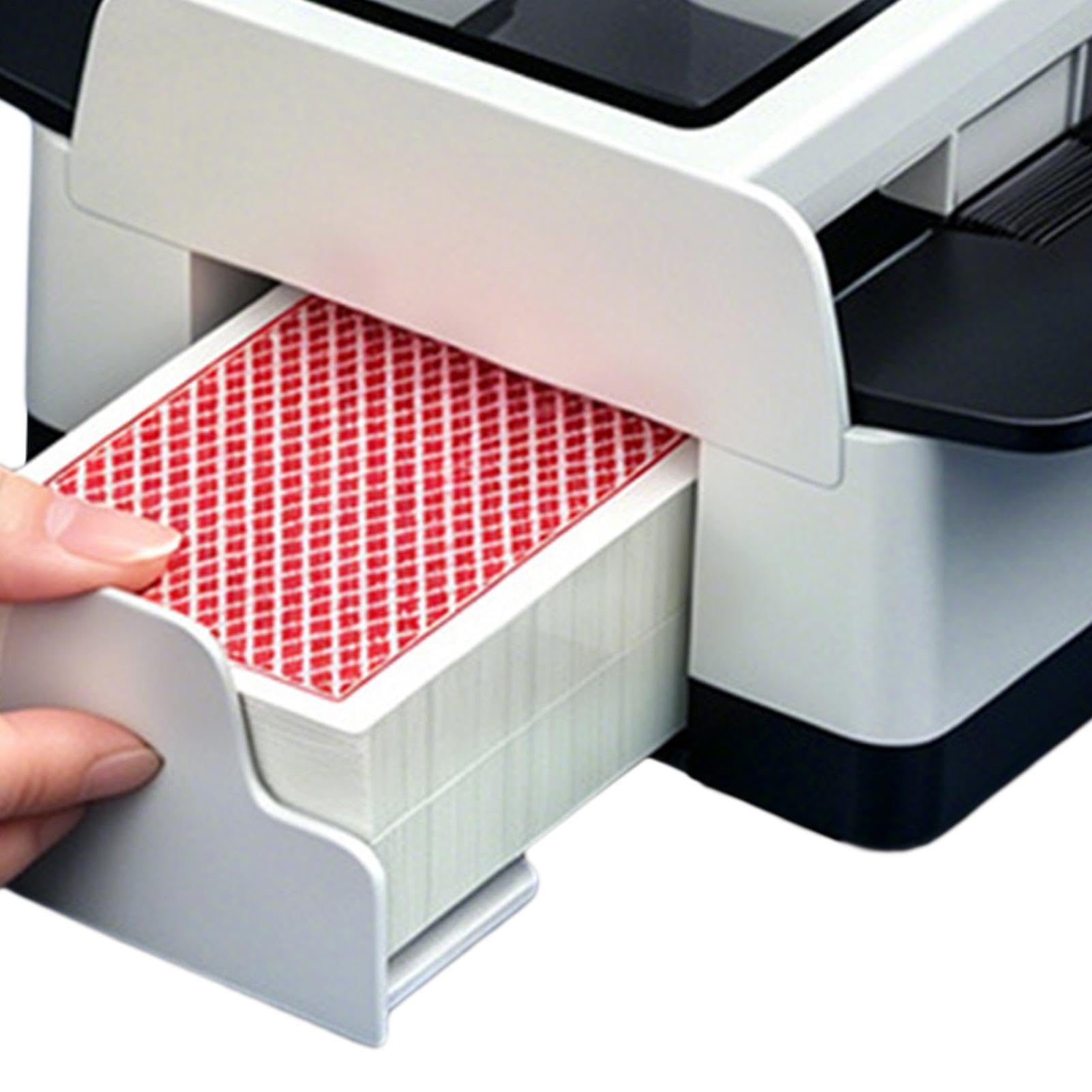 Mescolatrice di carte | Elettrico automatico a 2 piani da 2000 mAh