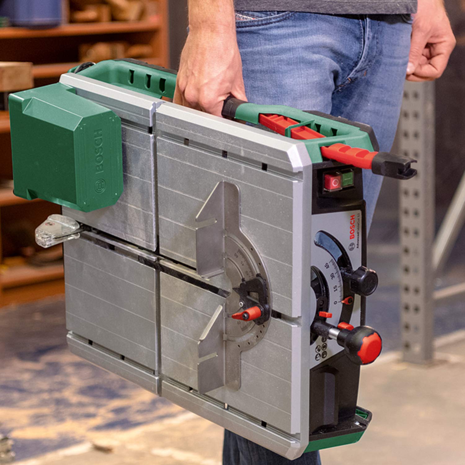 Image secondaire de Scie sur table Bosch AdvancedTableCut 52 - Compacte et Légère avec Lame NanoBlade