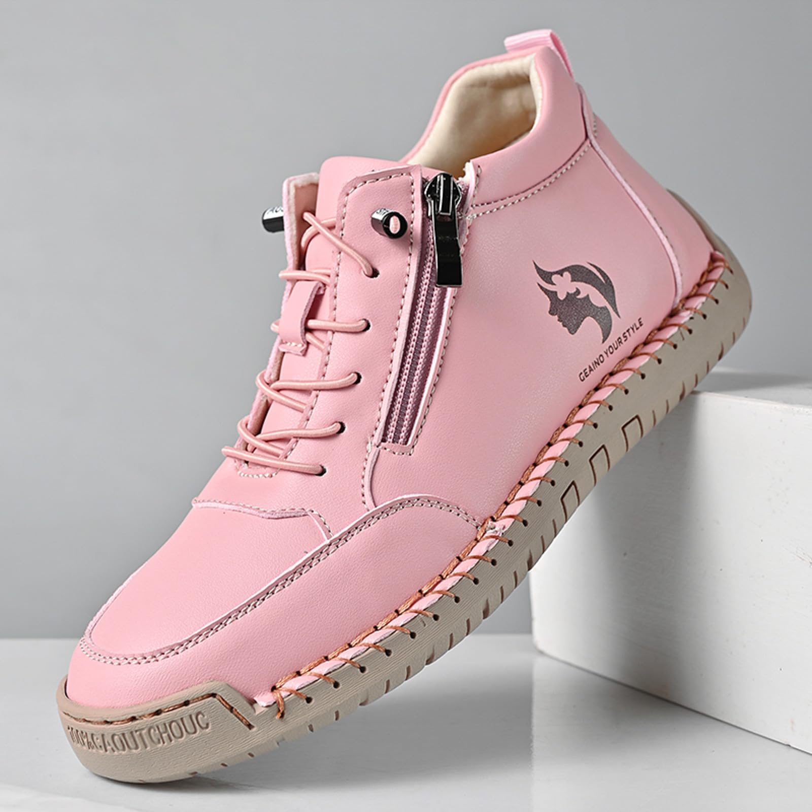 Scarpe Ortopediche da Donna Scarpe da Casa per Corsa e Tennis Urbani Camminare Correre per Escursionismo con Suola Morbida alla Moda Traspirante e Confortevole Lightweight Elastic Sneakers