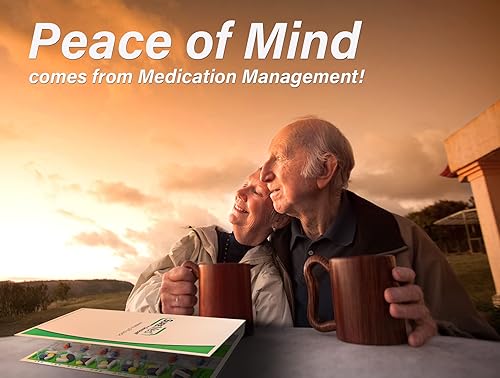 Miniatura 7 de SureMed - Tarjeta desechable de 7 días, 4 pases (4 dosis por día) con 100 tarjetas y 100 ampollas