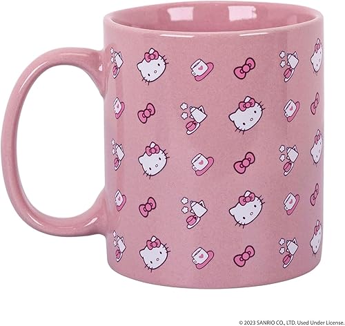 Miniatura 9 de Uncanny Brands Juego de regalo de cafetera Hello Kitty con 2 tazas