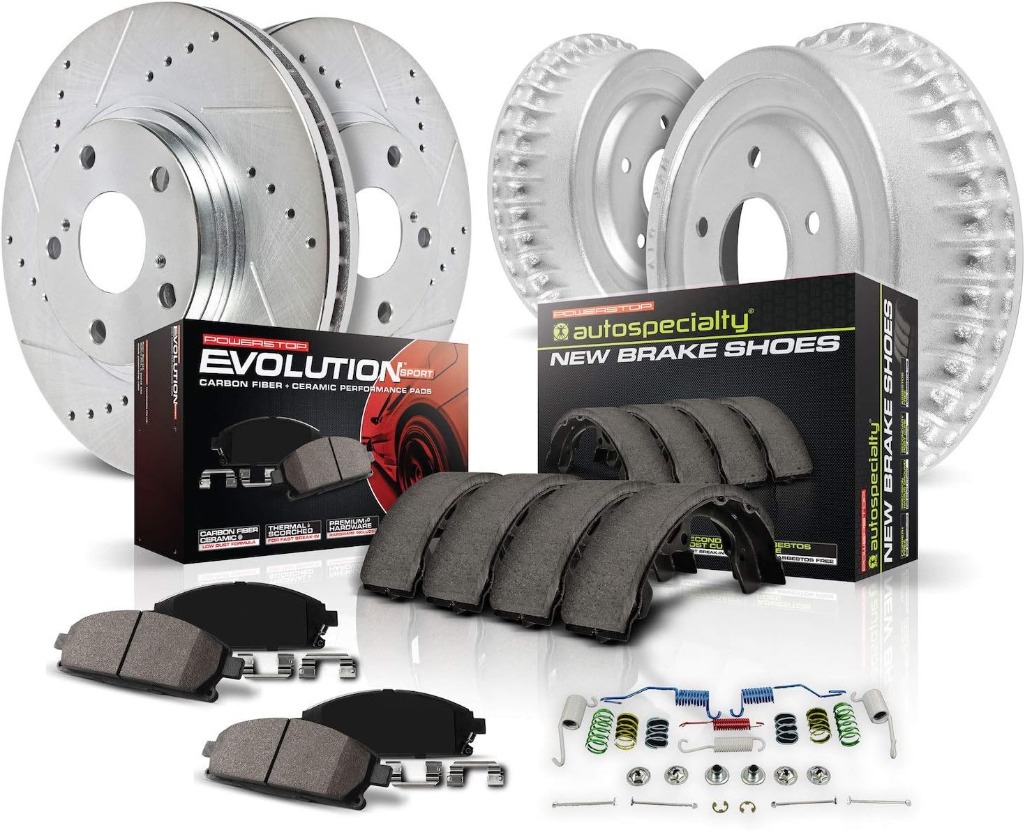 PowerStop Rear Z23 Evolution Brake Kit | GMC Sierra 3500 HD (11-20) (K5562)