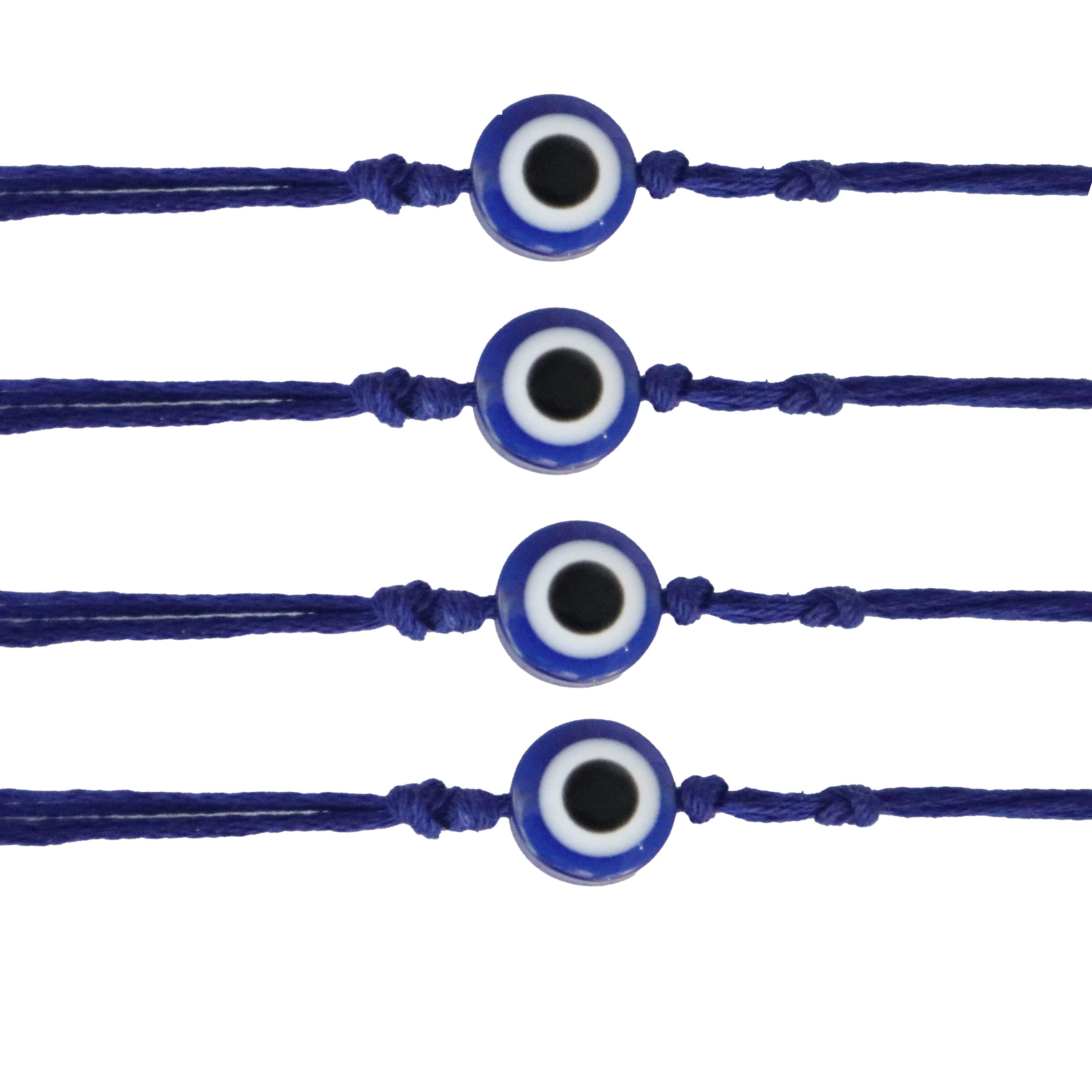 Alaukik Premium Evil Eye Rakhi Protect From Negative Energy Unisex Evil Eye Rakhi With Beads Handmade Rakhi for Brother/Sister set of 4 (B0B3W7T683) Amazon Price History, Amazon Price Tracker