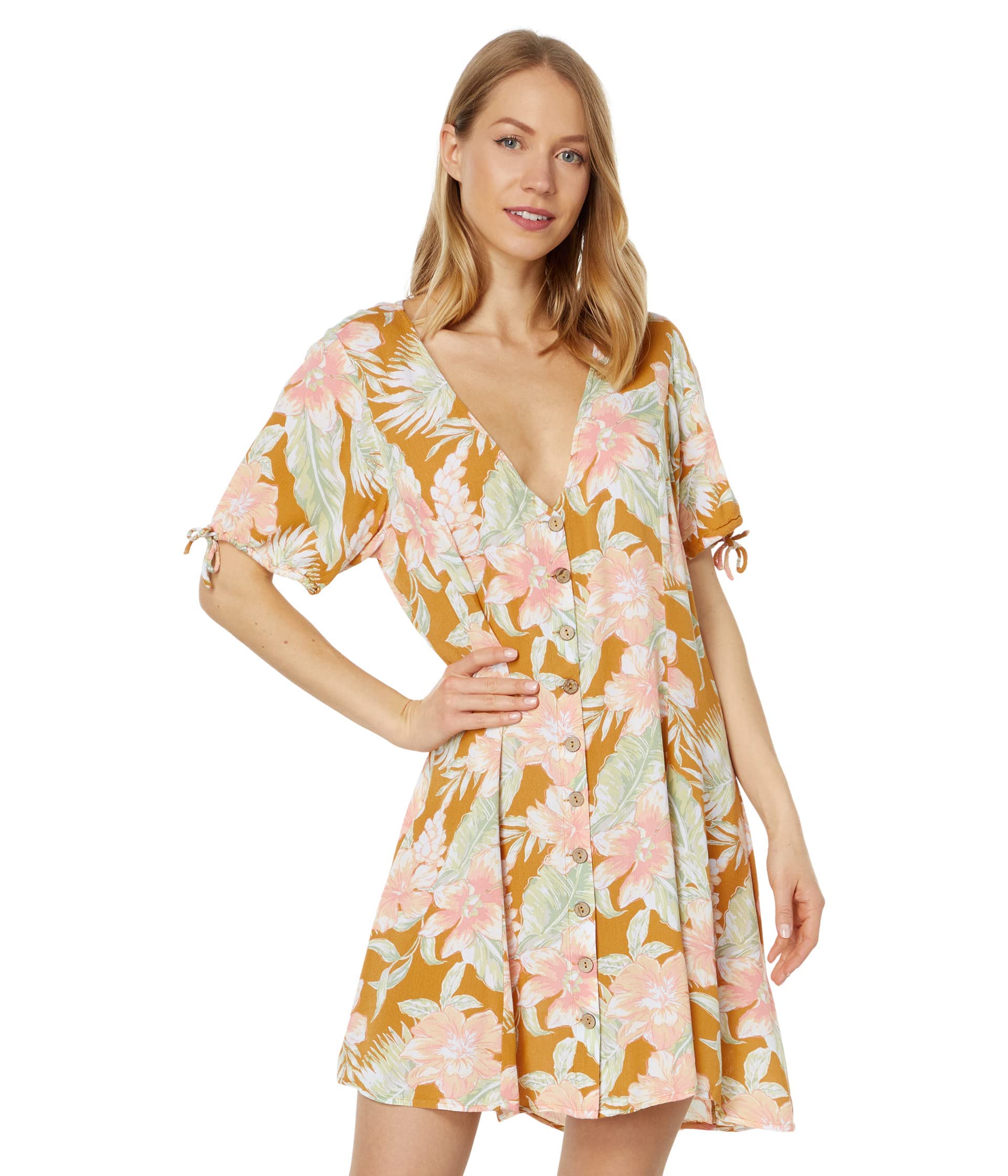 Rip Curlwomens Always Summer Button Through Dress Casual Dress (pack of 1)