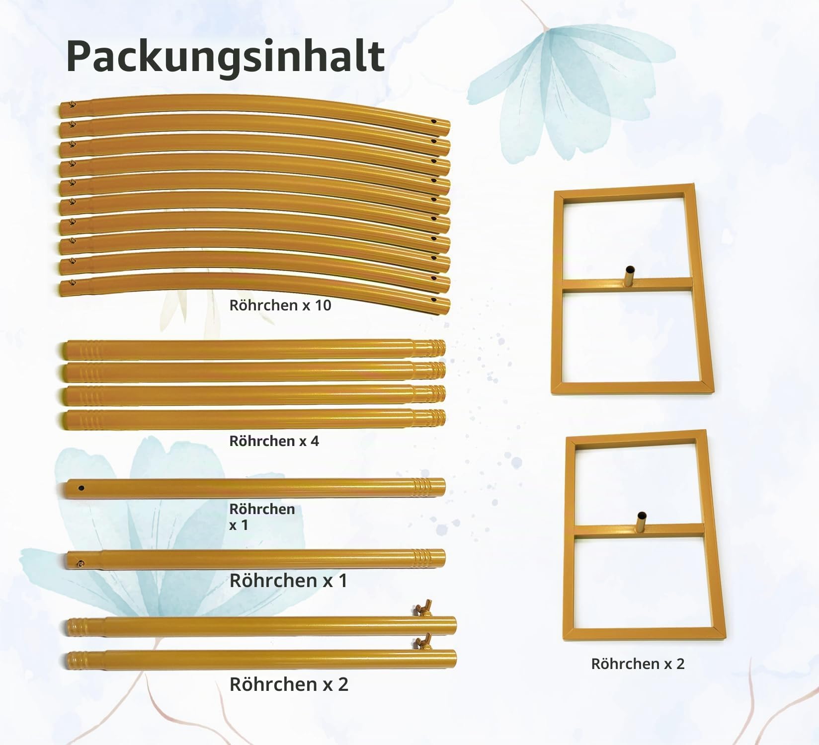 Metall Hochzeitsbogen, Halten bis zu 5kg, Hintergrundständer Stand | 2.8X2.4 m Traubogen Hochzeit für Geburtstag Party Braut Baby Dusche Zeremonie Hochzeitstag Dekoration