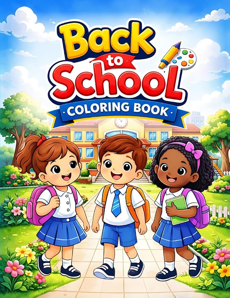 Back to School: Coloring Book