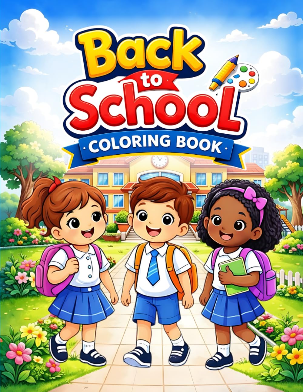 Back to School: Coloring Book