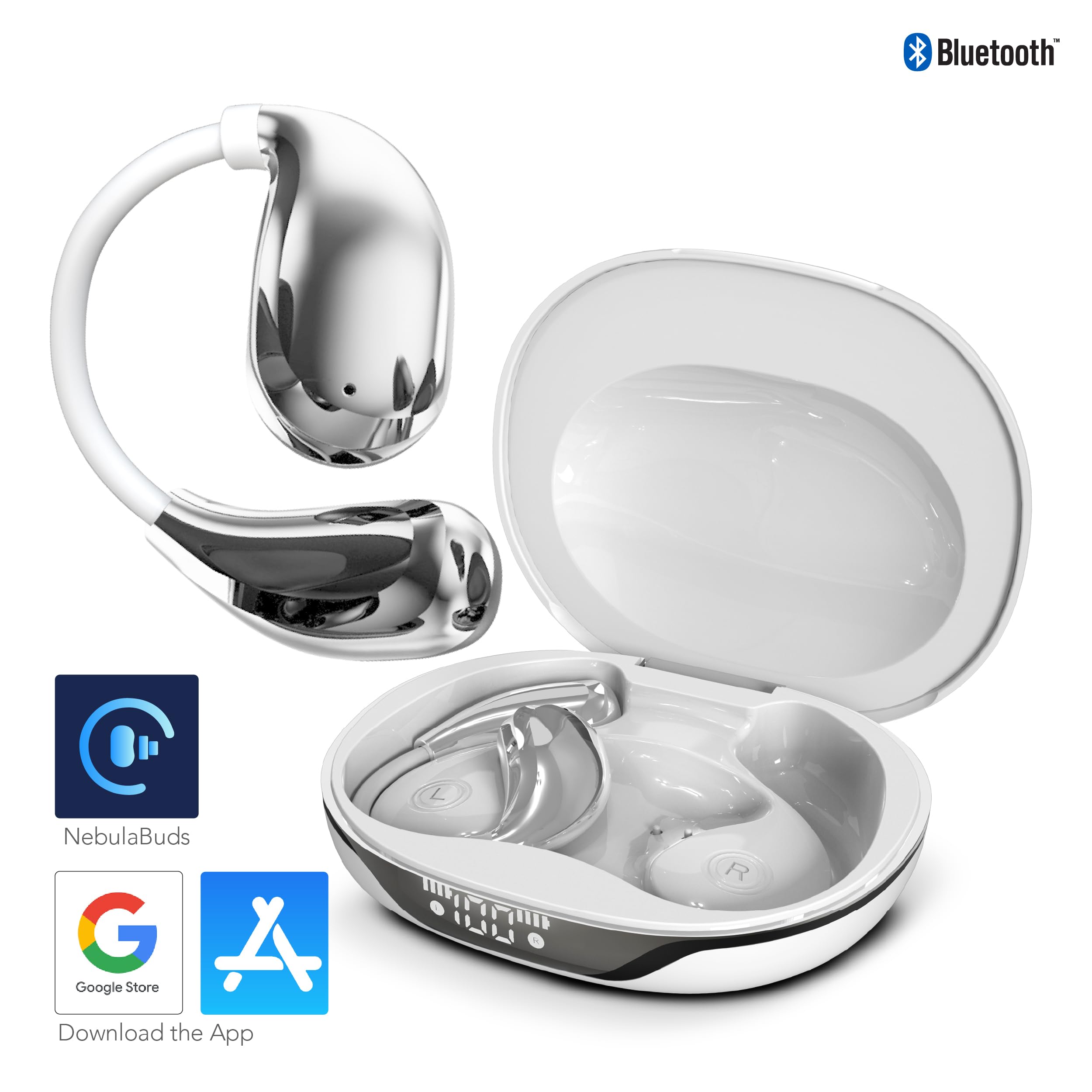 Amazon.com: RCA Wave-88 (White) – AI Translation Earbuds, 3-in-1