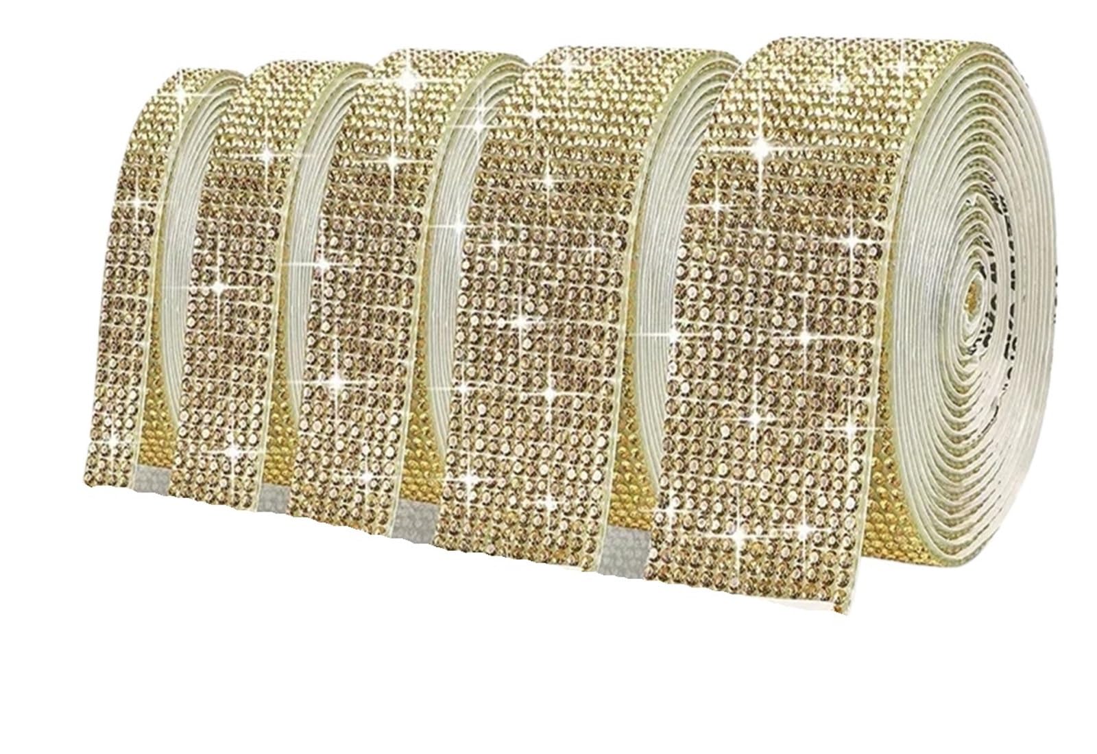 Ruban en satin avec strass scintillant de 30mm pour finition haute couture et art
