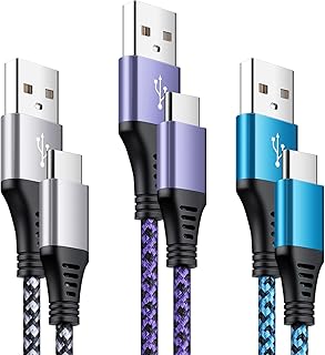 USB Type C Cable,USB A to USB C Cable 3 ft Android Phone Fast Charging Cord for Moto G Stylus/Play/Power,Edge+,Razr,One 5G Ace,Samsung Galaxy S23 S22 S21 S20,A54 A13 A14 Z Fold 5,Google Pixel 7a 7 6 5