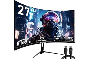 Curved Gaming Monitor - A Gateway to Enchanting Visuals