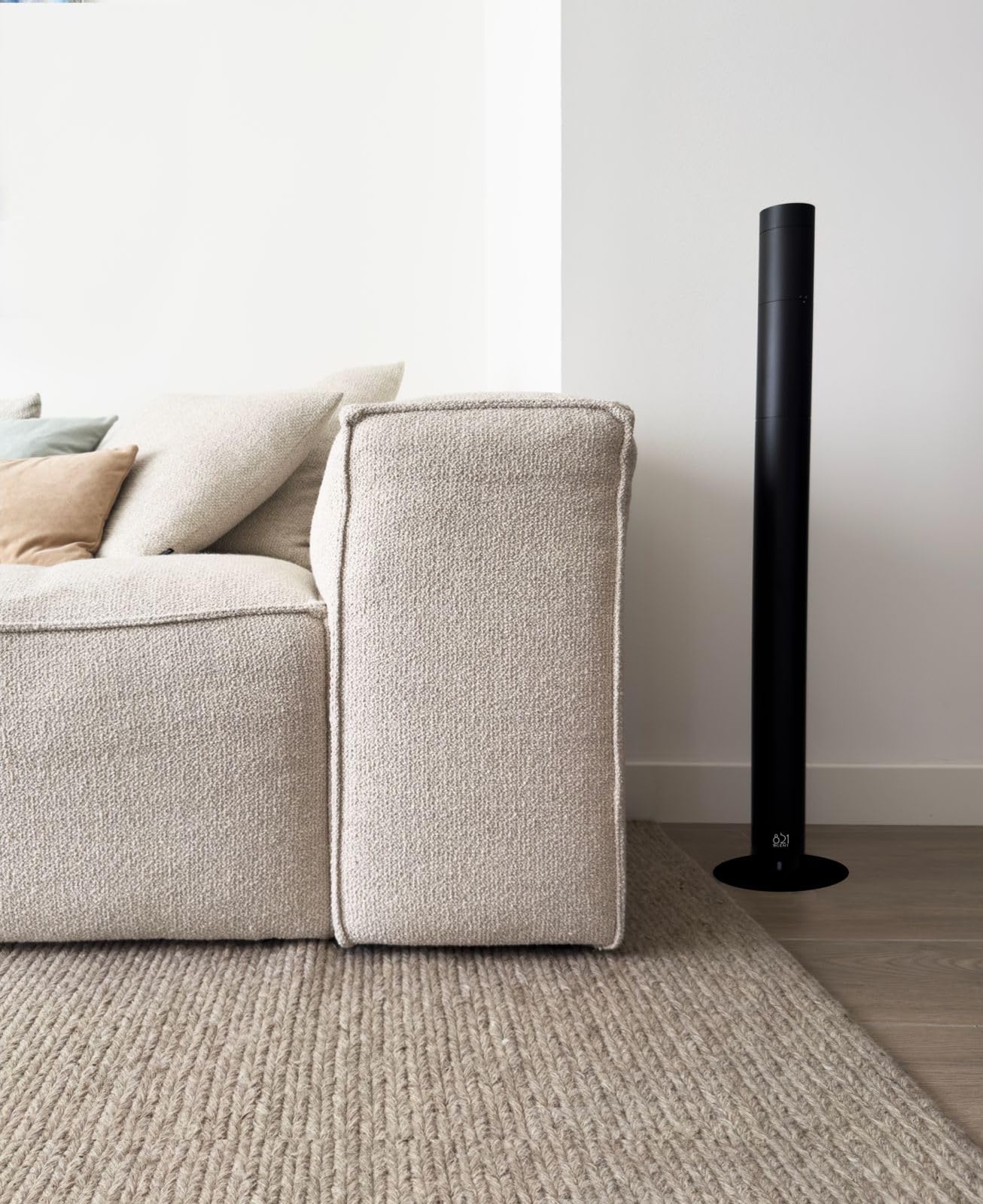 Le Grand - Diffusore di aria fredda di lusso per casa e hotel, diffusore di aromi di oli essenziali senza acqua, con telecomando, copre fino a 100 m², nero (nero notte)
