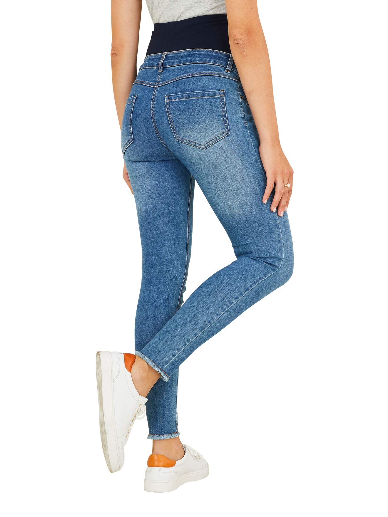 VERTBAUDET Jean Skinny de Grossesse 7/8ème Denim Bleached 38