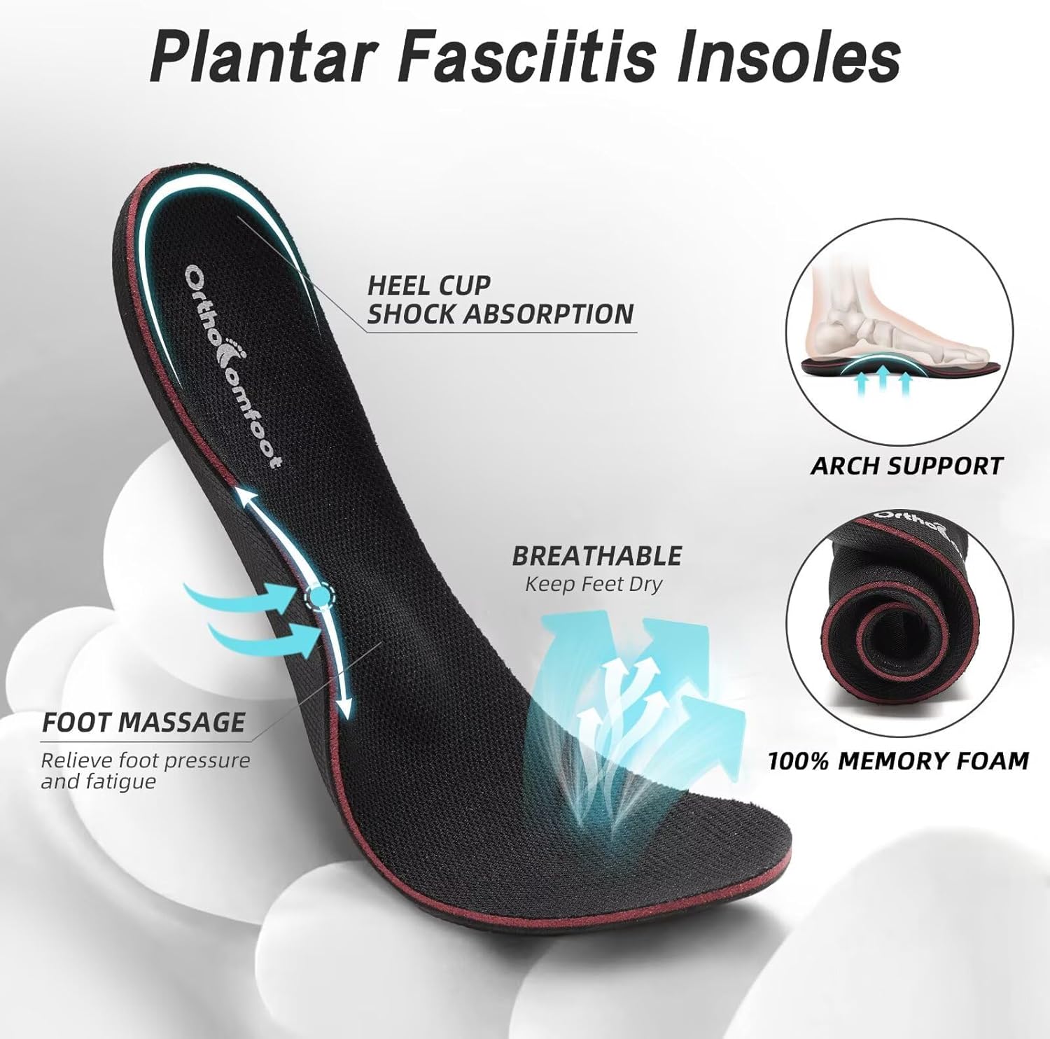 OrthoComfoot Orthopedic Business Shoes, Arch Support Wingtip Oxford, Plantar Fasciitis Relief, Formal Comfort Oxfords, Heel Pain Orthotics, Patent Tuxedo Sneakers - Image 6