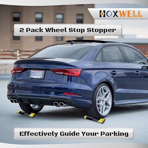 Miniatura 7 de 2 piezas de ayudas de estacionamiento resistentes de 16 pulgadas para garaje, aparatos de estacionamiento que protegen las paredes del coche y del