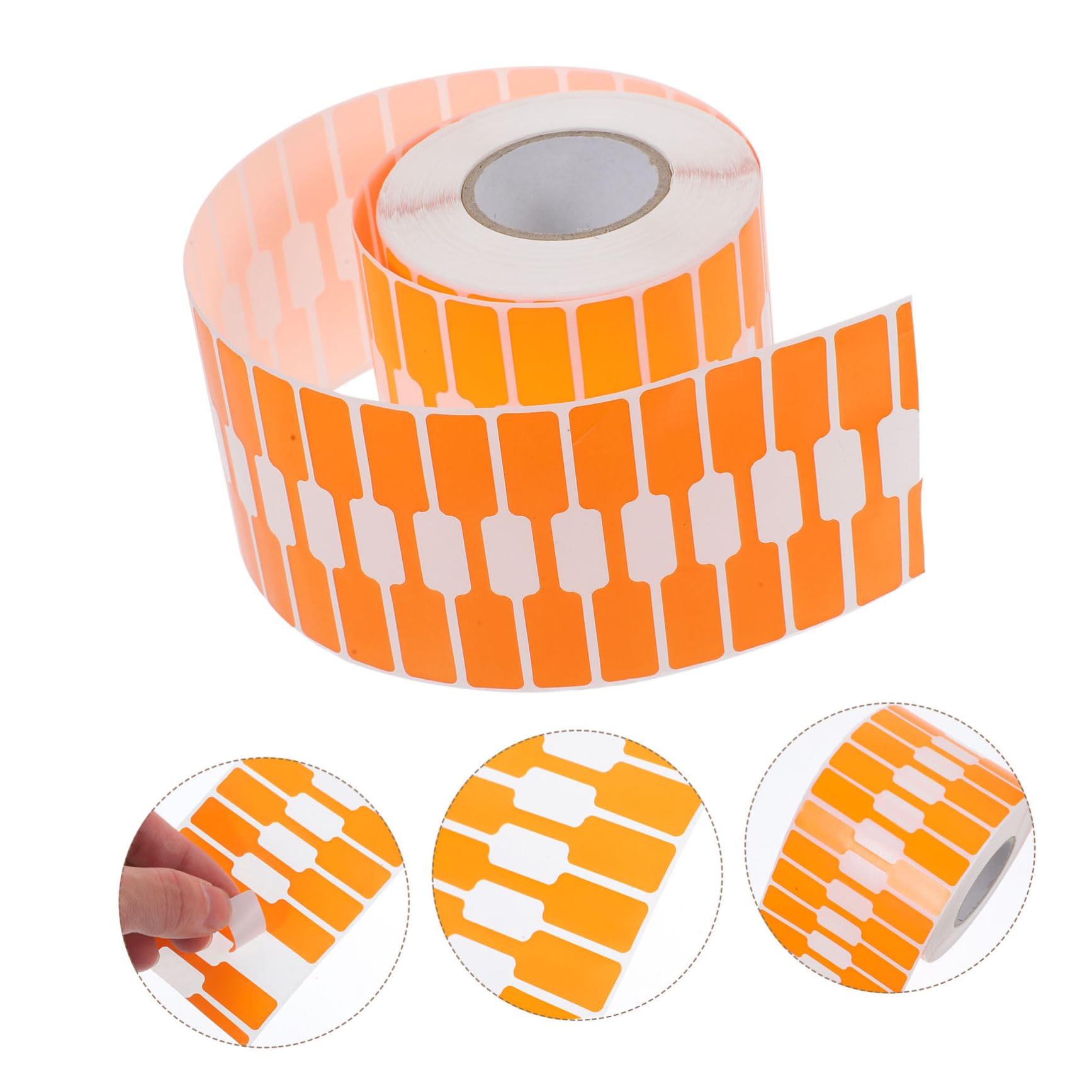 VILLCASE 10000pezzi Adesivi Per Etichette Adesive Resistenti e Impermeabili Per Etichettatura Negozi e Supermercati