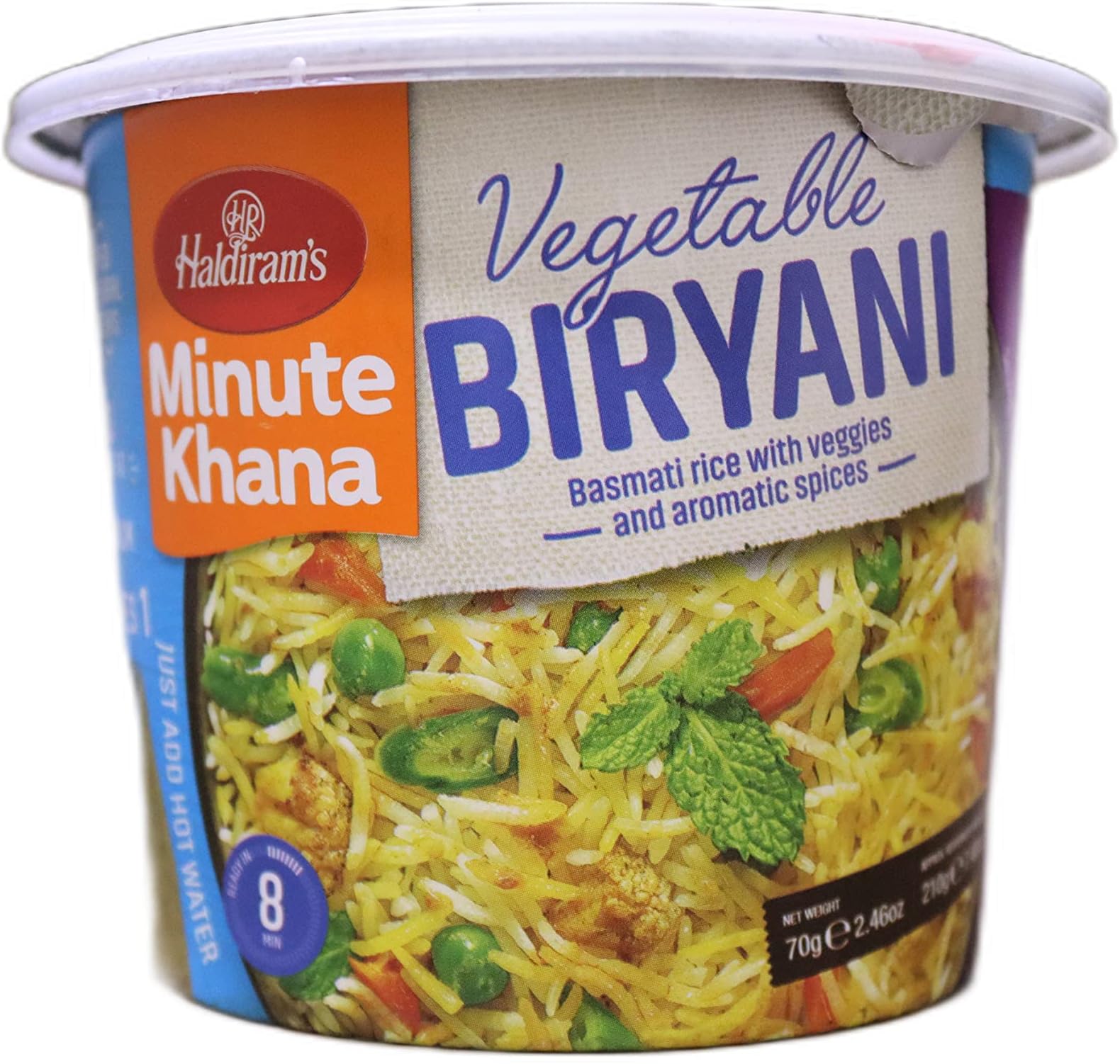 Minute Khana Vegetable Biryani 70g