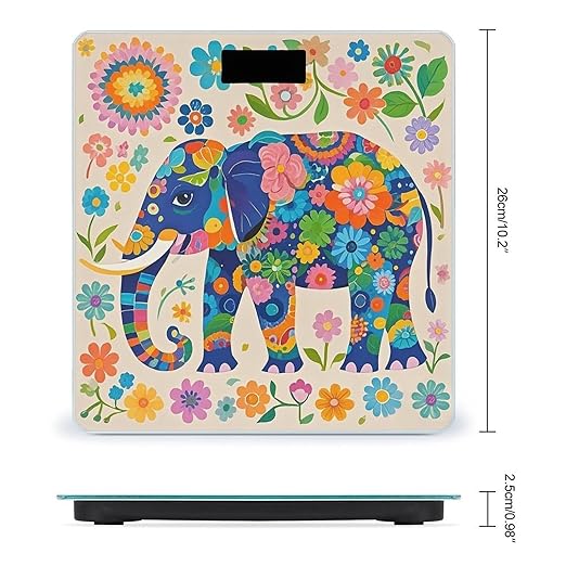 Báscula Digital FekiLoot para Peso Corporal con Pantalla LED miniatura 2