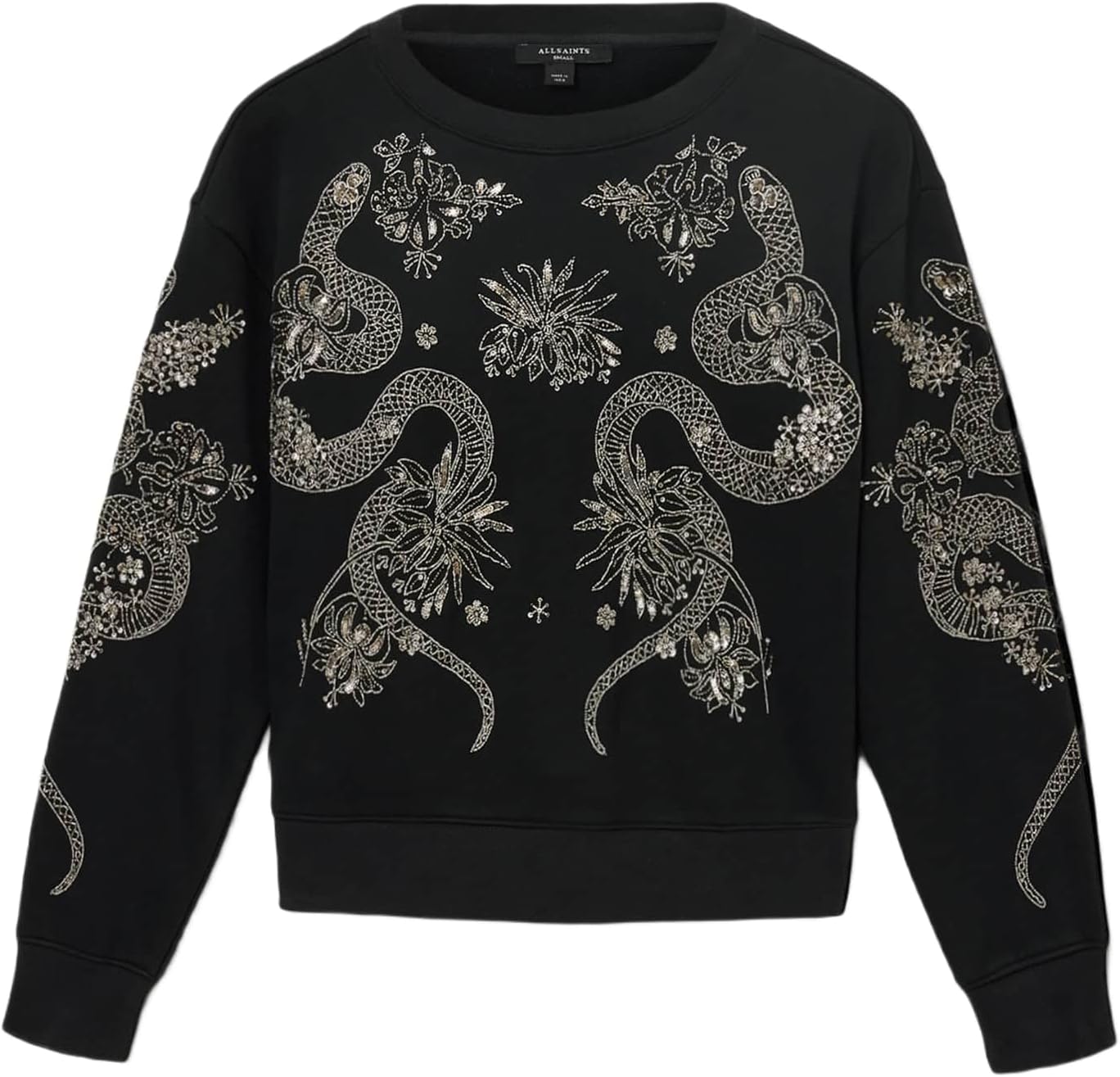 AllSaints Womens Cecile Pippa Sweatshirt - Image 8
