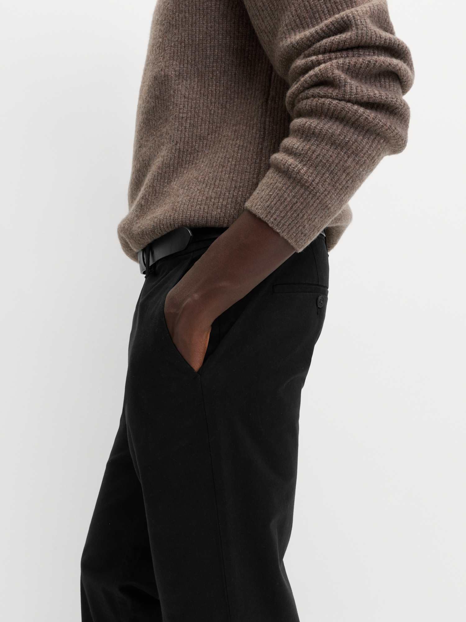 Marks & Spencer Chino Homme Coupe Standard avec Stretch, avec Poches